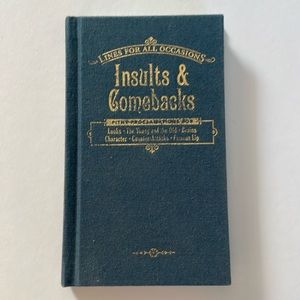 Lines for all occasions insults & come backs by knock knock stuff